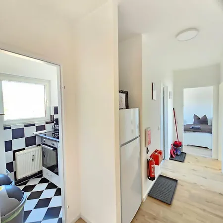 Mr Living I Modernes Mit Einzelbetten, Voll Ausgestattete Kueche, Balkon, Wlan, Parkplatz, Ideal Fuer Monteure I Gi03 Διαμέρισμα Linden (Hessen)