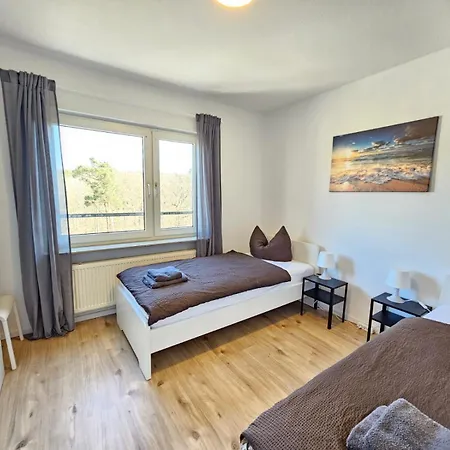 Apartment -mrliving- 2 In Linden - 4 Betten - Balkon