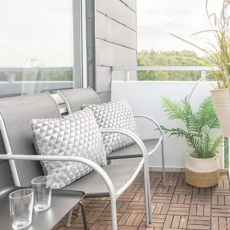 Mr Living I Modernes Mit Einzelbetten, Voll Ausgestattete Küche, Balkon, Wlan, Parkplatz, Ideal Für Monteure I Gi03 * Linden (Hessen)